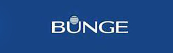 Bunge name on a blue background